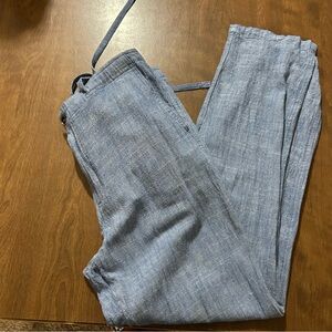 Patrick James linen blend pants M